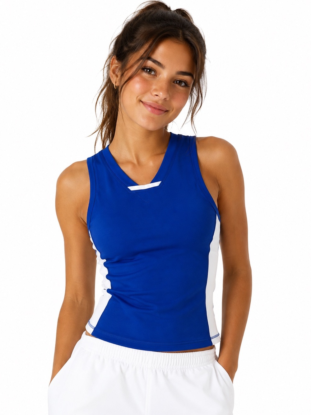 🦋Free People Powerwalk Tank Top 
In Radiant Blue size Large
